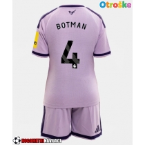 Otroške Nogometnih dresov Newcastle United Sven Botman #4 Tretji 2026-27 Kratki rokavi (+ hlače)